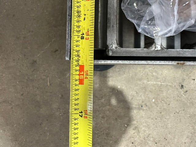 H.D S Steel Outdoor Boot Brush  Mud Scraper Station w/ New scraper on casters