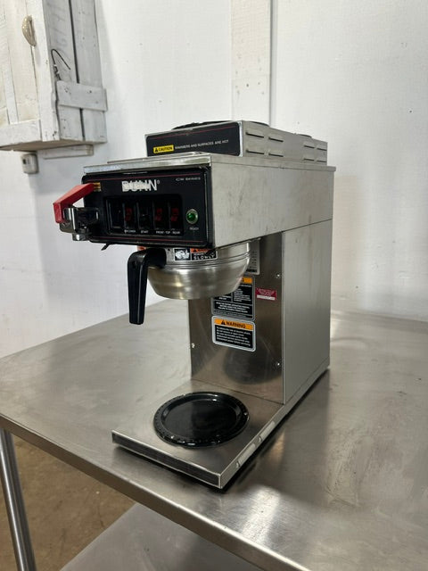 "BUNN CWTF15,"POUR OVER OR DIRECT LINE COFFEE BREWER W/3 WARMERS,120V 1PH