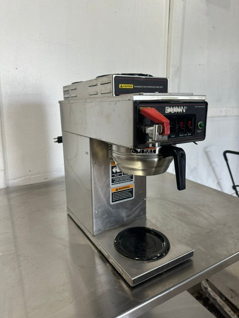 "BUNN CWTF15,"POUR OVER OR DIRECT LINE COFFEE BREWER W/3 WARMERS,120V 1PH