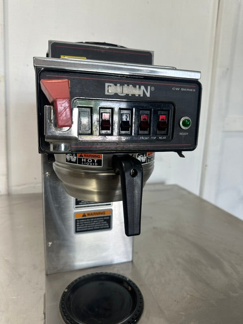 "BUNN CWTF15,"POUR OVER OR DIRECT LINE COFFEE BREWER W/3 WARMERS,120V 1PH