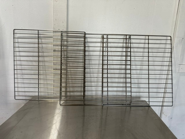 **LOT OF 3** COMMERCIAL CONVECTION OVEN RACK (OEM)28"W x 28"D