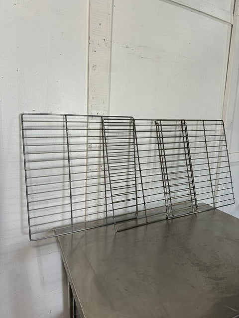 **LOT OF 3** COMMERCIAL CONVECTION OVEN RACK (OEM)28"W x 28"D