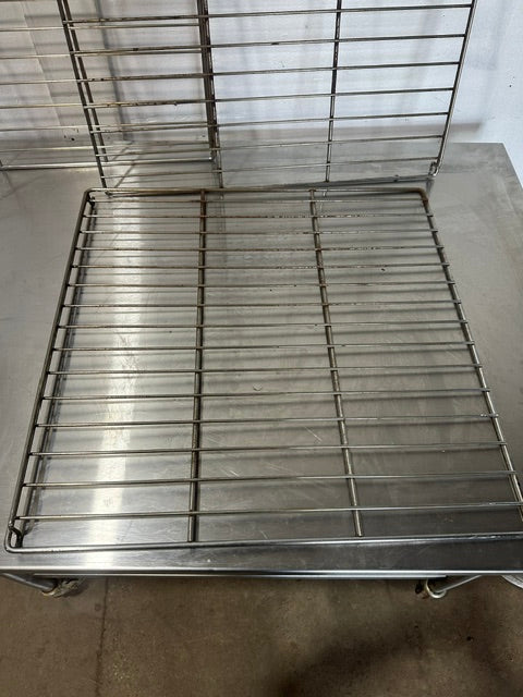 **LOT OF 3** COMMERCIAL CONVECTION OVEN RACK (OEM)28"W x 28"D