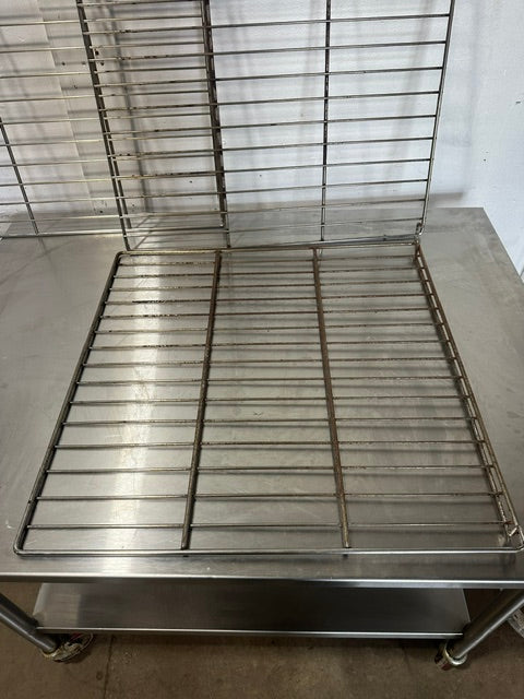 **LOT OF 3** COMMERCIAL CONVECTION OVEN RACK (OEM)28"W x 28"D