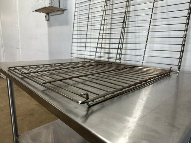 **LOT OF 3** COMMERCIAL CONVECTION OVEN RACK (OEM)28"W x 28"D