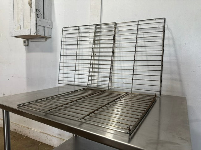 **LOT OF 3** COMMERCIAL CONVECTION OVEN RACK (OEM)28"W x 28"D