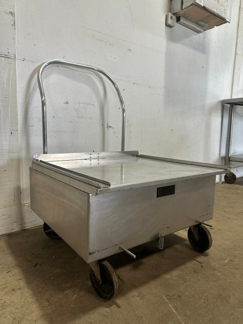 Industrial Drop-Bottom Material Handling Bin