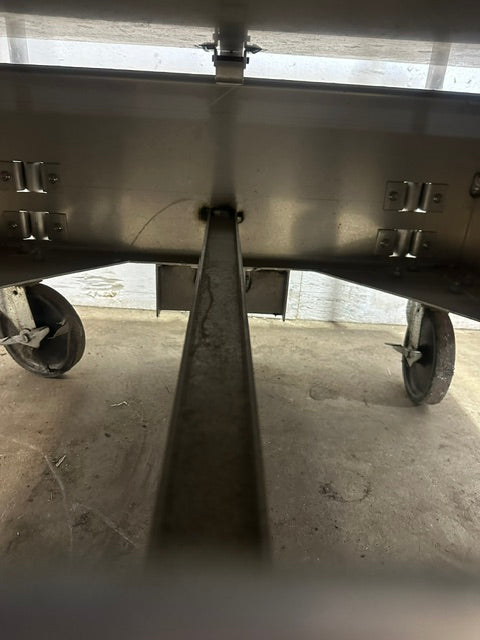 Industrial Drop-Bottom Material Handling Bin