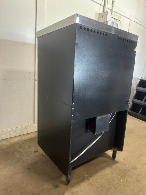 "FRANKLIN CHEF"H.D COMMERCIAL NATURAL GAS DOUBLE STACK OVEN
