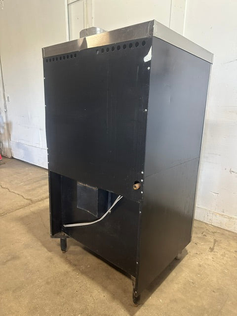"FRANKLIN CHEF"H.D COMMERCIAL NATURAL GAS DOUBLE STACK OVEN