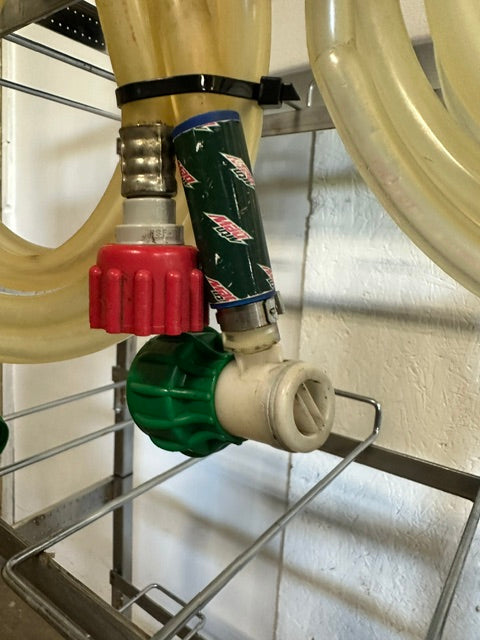 "FLOJET" BAG IN BOX SODA/JUICE SYRUP HOLDING RACK