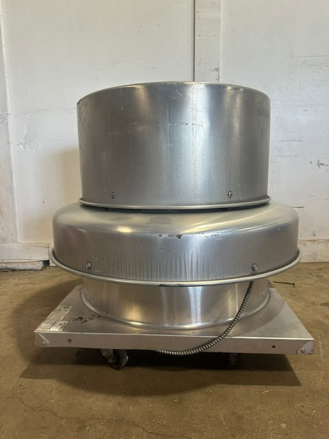 "GREENHECK 6B-180-4-X"H.D COMMERCIAL UPBLAST EXHAUST FAN (30" x 30" BASE)