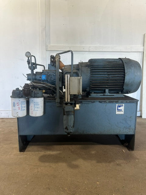 CONTINENTAL HYDRAULIC" Hydraulic Power Unit, 70 Gallon Capacity, 500 PSI