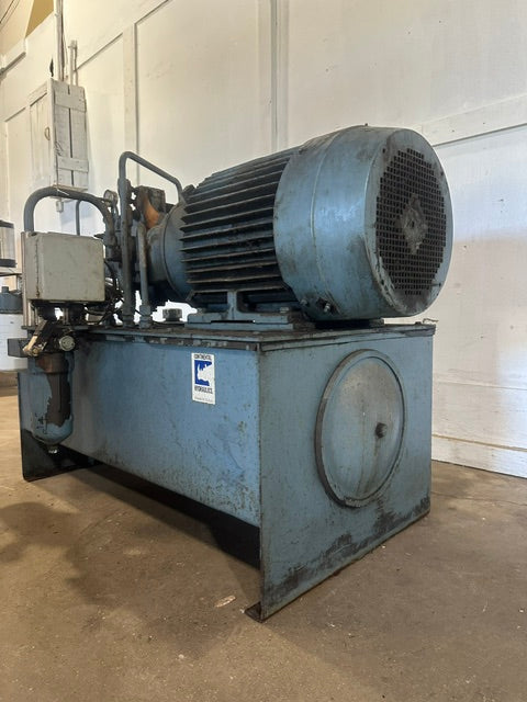 CONTINENTAL HYDRAULIC" Hydraulic Power Unit, 70 Gallon Capacity, 500 PSI