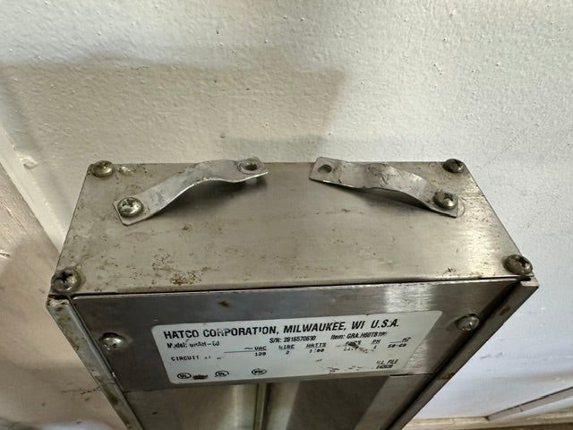 "HATCO GRAH-60" 120v SINGLE ELEMENT MOUNTABLE STRIP WARMER, 1PH