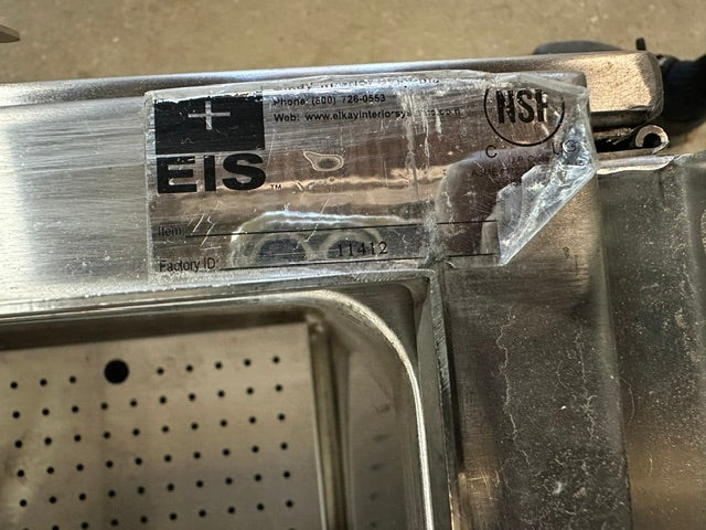 ELKAY INTERIOR SYSTEMS ICE CABINET / CONDIMENT STATION FACTORY ID#11412