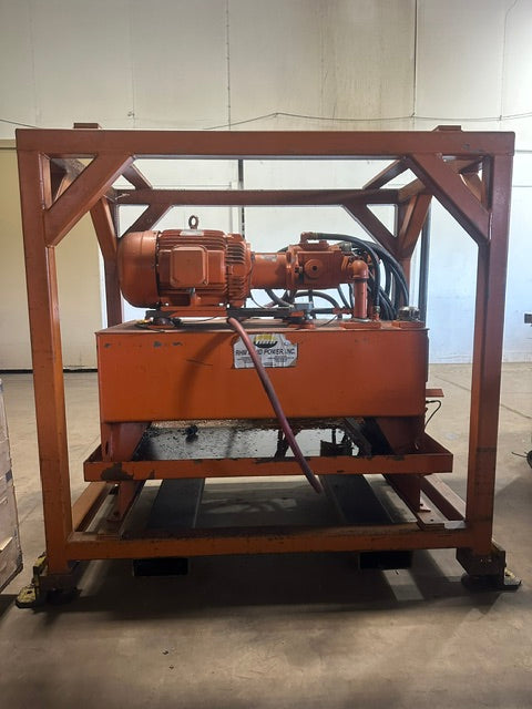 RHM Fluid Power 15hp Hydraulic Power Unit, 60 Gallon Capacity, 1000 PSI at 20 GP