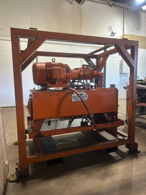 RHM Fluid Power 15hp Hydraulic Power Unit, 60 Gallon Capacity, 1000 PSI at 20 GP
