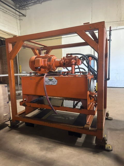 RHM Fluid Power 15hp Hydraulic Power Unit, 60 Gallon Capacity, 1000 PSI at 20 GP