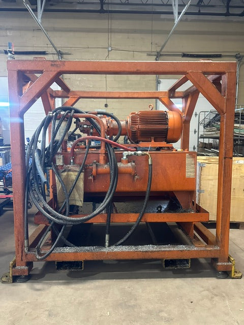 RHM Fluid Power 15hp Hydraulic Power Unit, 60 Gallon Capacity, 1000 PSI at 20 GP