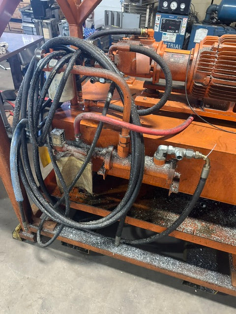 RHM Fluid Power 15hp Hydraulic Power Unit, 60 Gallon Capacity, 1000 PSI at 20 GP