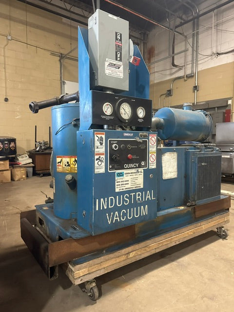 "QUINCY QSVB25ANN2C" industrial rotary screw vacuum pump system, 32929 hr
