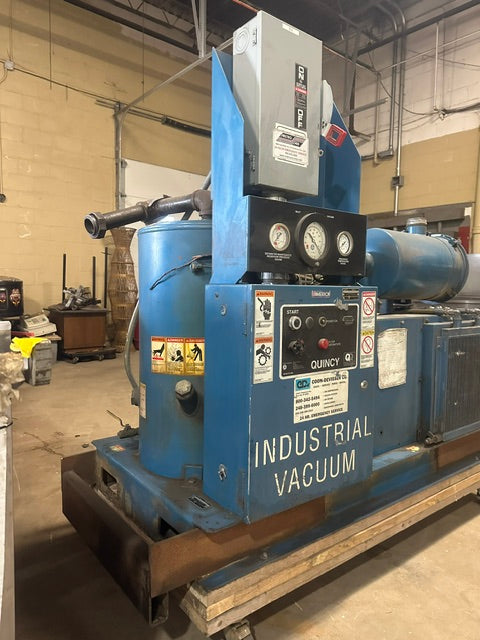 "QUINCY QSVB25ANN2C" industrial rotary screw vacuum pump system, 32929 hr