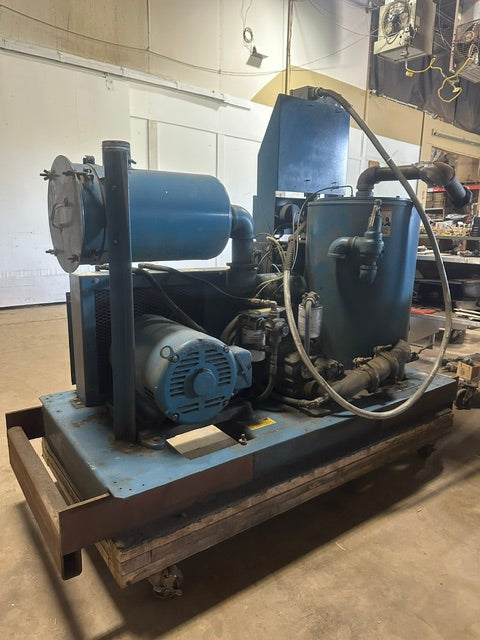 "QUINCY QSVB25ANN2C" industrial rotary screw vacuum pump system, 32929 hr