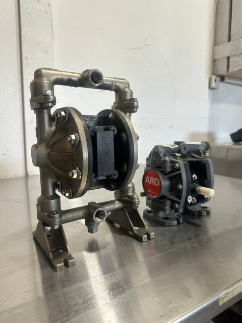 LOT OF 2 AIR OPERATED DOUBLE DIAPHRAGM PUMPS