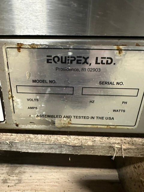EQUIPEX SA VENT PALI (R) COUNTERTOP Ventless exhaust Hood for Small Type2 equipment