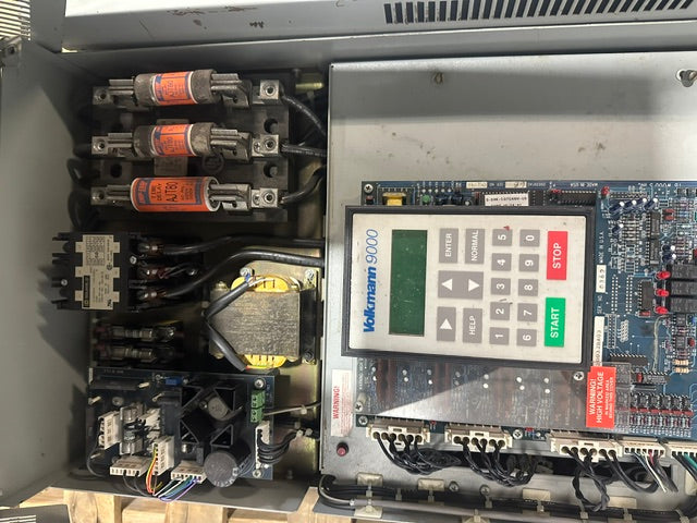 lot of 2*** Graseby Volkmann 9000 AC Drive 94050H Model 72372G1 50 HP Digital Control