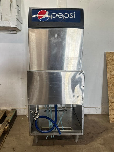 "CORNELIUS CB2323AK6"COMMERCIAL 6 HEADS SODA MACHINE W/ ICE BIN