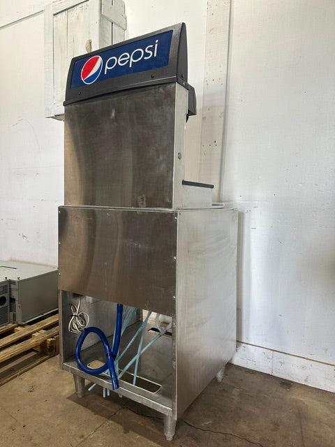 "CORNELIUS CB2323AK6"COMMERCIAL 6 HEADS SODA MACHINE W/ ICE BIN