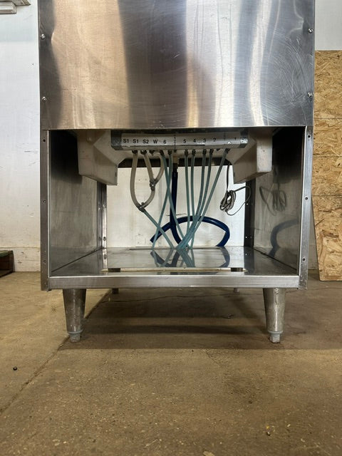 "CORNELIUS CB2323AK6"COMMERCIAL 6 HEADS SODA MACHINE W/ ICE BIN