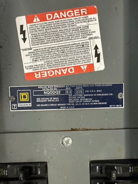 **LOT OF 2** SQUARE D MHC56S E2 SERIE AND MURRAY SAFETY SWITCHES