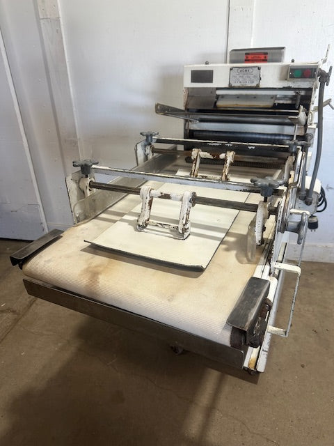"ACME 8"COMMERCIAL DOUGH ROLLER SHEETER WITH 12"W PRESS PLATES, 115V 1PH