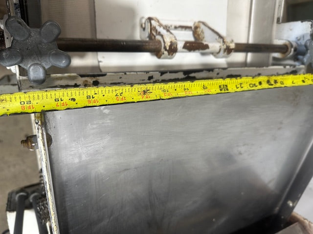 "ACME 8"COMMERCIAL DOUGH ROLLER SHEETER WITH 12"W PRESS PLATES, 115V 1PH