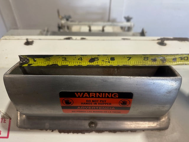 "ACME 8"COMMERCIAL DOUGH ROLLER SHEETER WITH 12"W PRESS PLATES, 115V 1PH