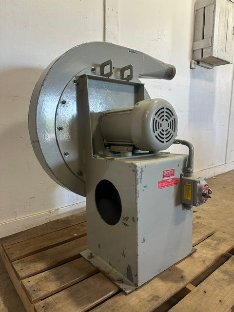 "CINCINNATI HP-4C21" H.D INDUSTRIAL FAN BLOWER 208-230/460V, 5HP 3450RPM