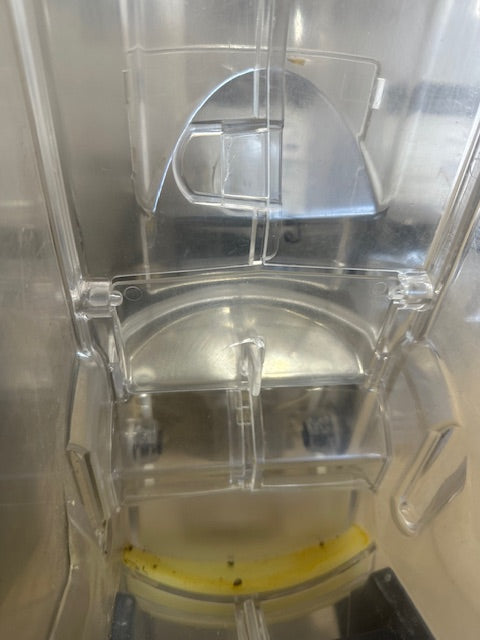 LOT OF 24 TRADE FIXTURES RADEUS 618/624 ACRYLIC BEAN/GRAIN DISPLAY DISPENSER