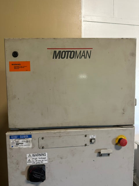 MOTOMAN NX100 CONTROLLER FOR MOTOMAN EA1400N WALL OR CEILING MOUNTED ROBOT ARM