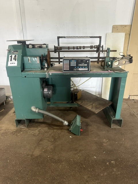 "MACHINE EQUIP TROL 700-C-L" h.d industrial coin winding machine,220V 1PH