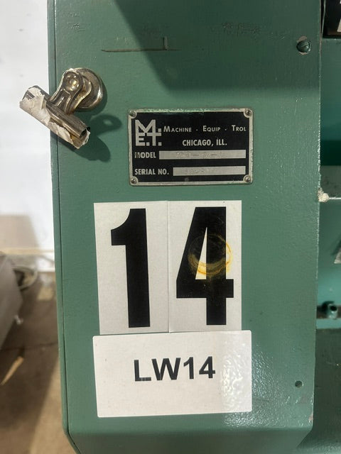 "MACHINE EQUIP TROL 700-C-L" h.d industrial coin winding machine,220V 1PH