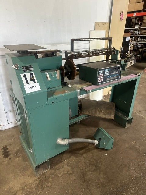"MACHINE EQUIP TROL 700-C-L" h.d industrial coin winding machine,220V 1PH