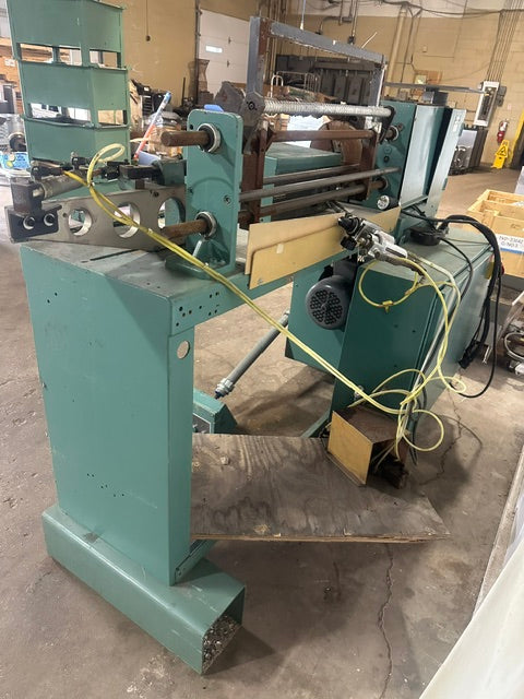 "MACHINE EQUIP TROL 700-C-L" h.d industrial coin winding machine,220V 1PH