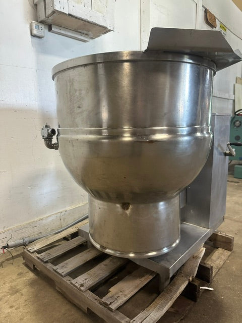 "GROEN DEE/1-10"ELECTRIC 40 GALLONS MANUAL TILT STEAM KETTLE ,208V 3PH