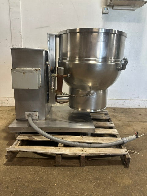 "GROEN DEE/1-10"ELECTRIC 40 GALLONS MANUAL TILT STEAM KETTLE ,208V 3PH