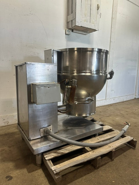 "GROEN DEE/1-10"ELECTRIC 40 GALLONS MANUAL TILT STEAM KETTLE ,208V 3PH