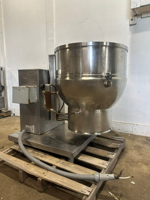 "GROEN DEE/1-10"ELECTRIC 40 GALLONS MANUAL TILT STEAM KETTLE ,208V 3PH