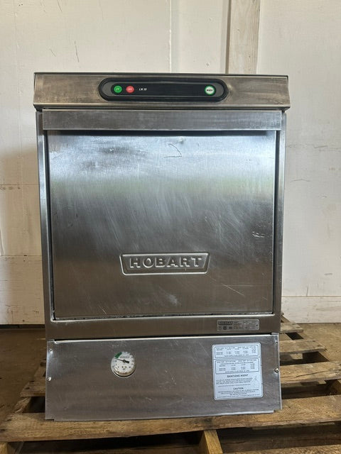 "HOBART LX30C" COMMERCIAL LOW TEMPERATURE UNDERCOUNTER GLASS/DISHWASHER 120V 1PH